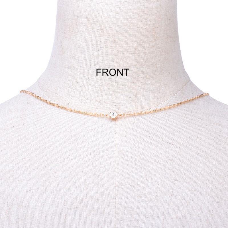 Choker/Collar Interlock Necklace in Brass Polished Gold Finish –  Theringmadam.com